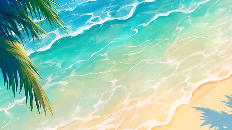 open ocean calm waves desktop wallpaper cover
