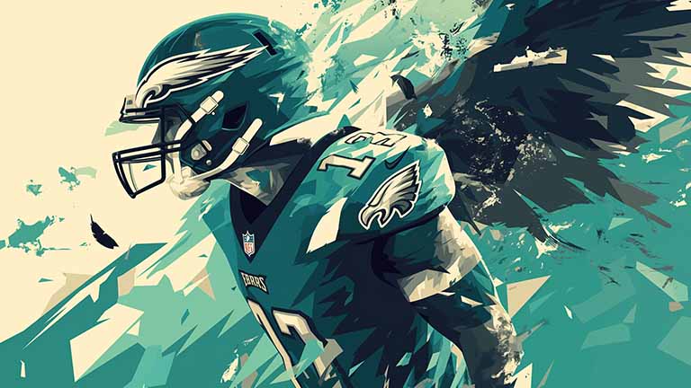 philadelphia eagles winged helmet desktop wallpaper cover