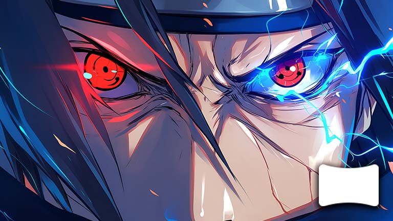 sasuke uchiha chidori pc ultrawide wallpaper cover