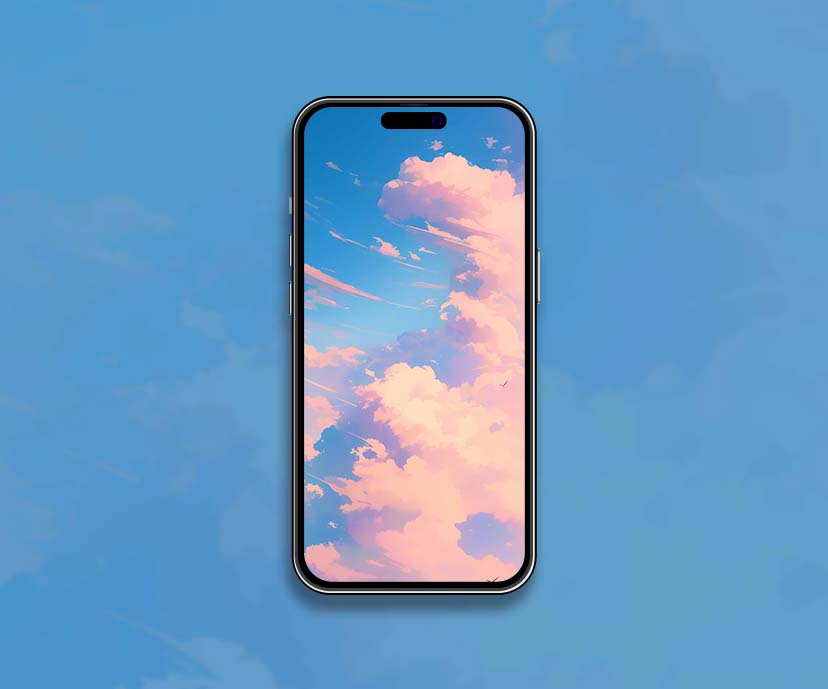 serene anime pastel cloudscape sky wallpapers collection