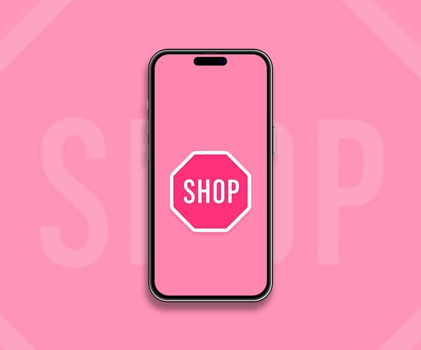 shop road sign aesthetic pink wallpapers collection