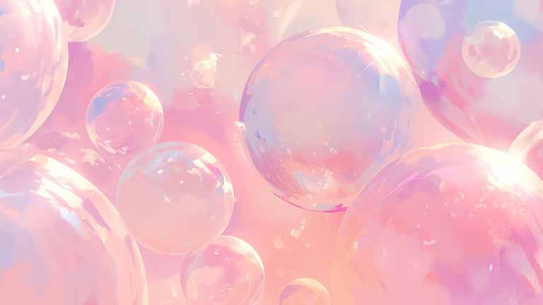 soft bubble texture desktop wallpaper cover