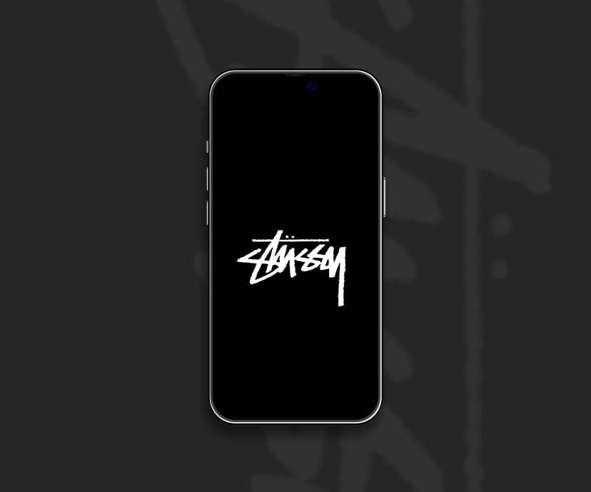 stussy logo black wallpapers collection