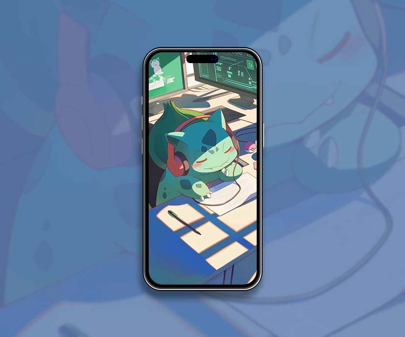 sunny bulbasaur cute student vibes wallpapers collection