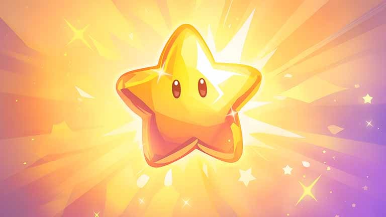 super mario starman power desktop wallpaper cover