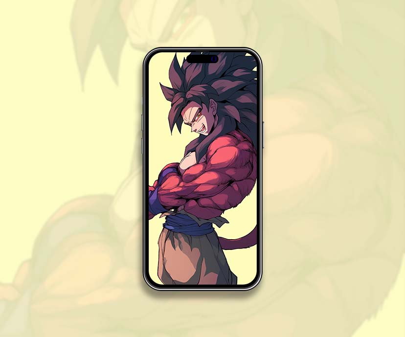 super saiyan 4 goku yellow anime dragon ball wallpaper collection