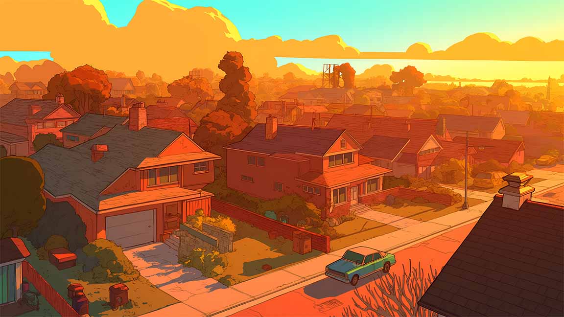 beautiful city at sunset best desktop wallpaper cover