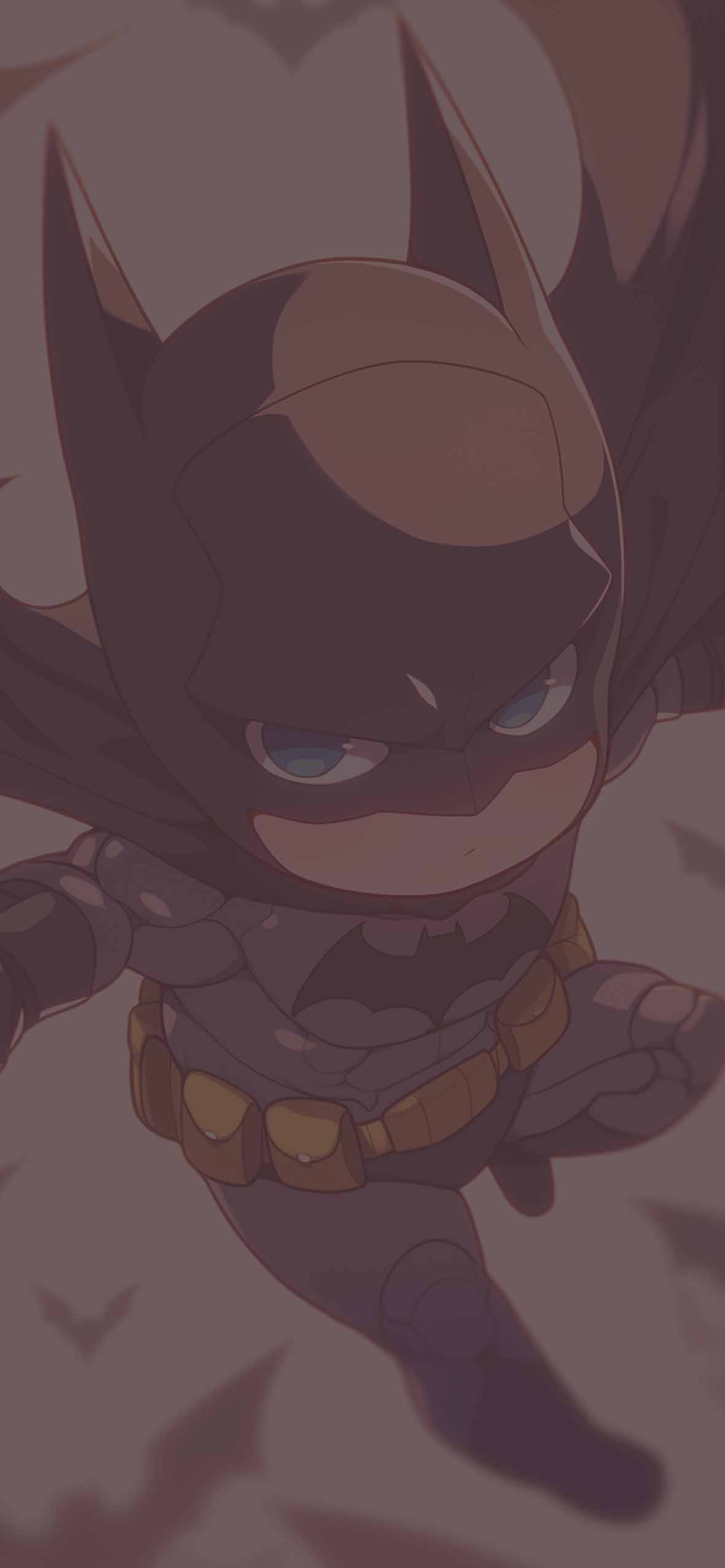 Chibi Batman Heroic Pose Anime Style Wallpapers - HD Wallpapers, image size:1180x2554
