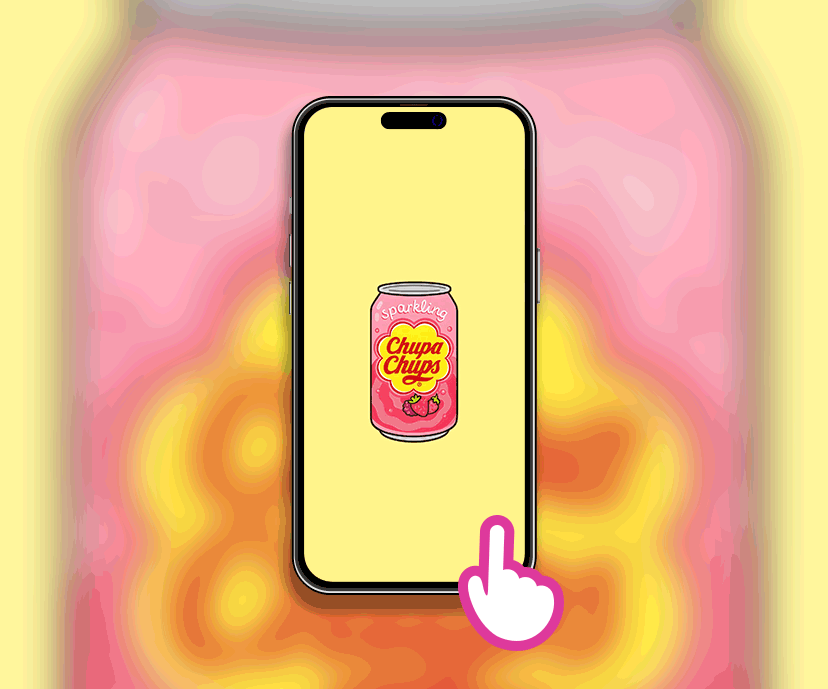 chupa chups soda sparking tap to switch wallpapers collection