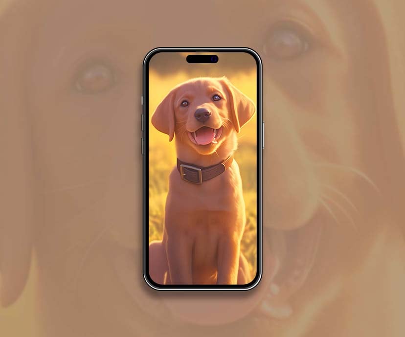 cute golden retriever dog sunny wallpapers collection