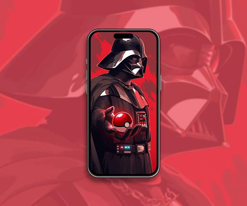 darth vader pokeball red crossover wallpapers collection