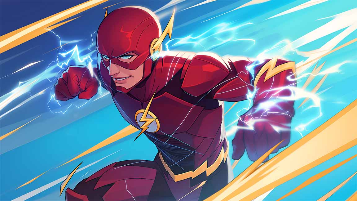 dc the flash epic desktop wallpaper cover