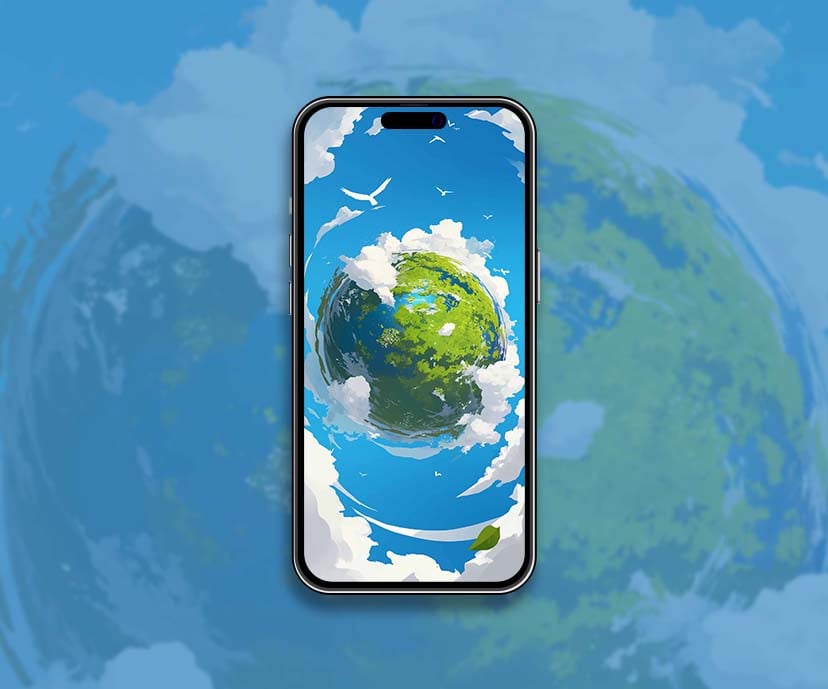 earth day planet clouds sky wallpapers collection