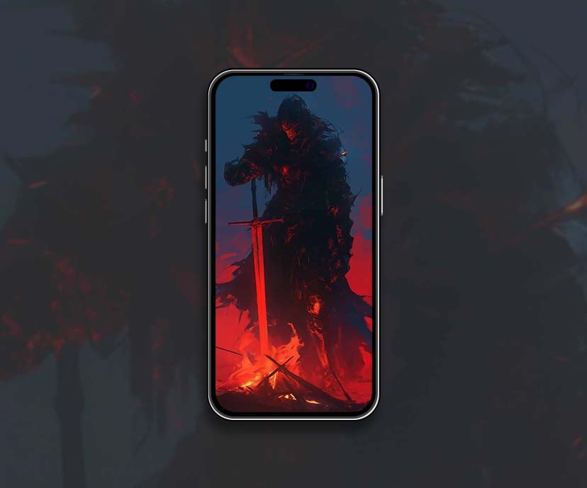 ember knight dark souls fire wallpapers collection