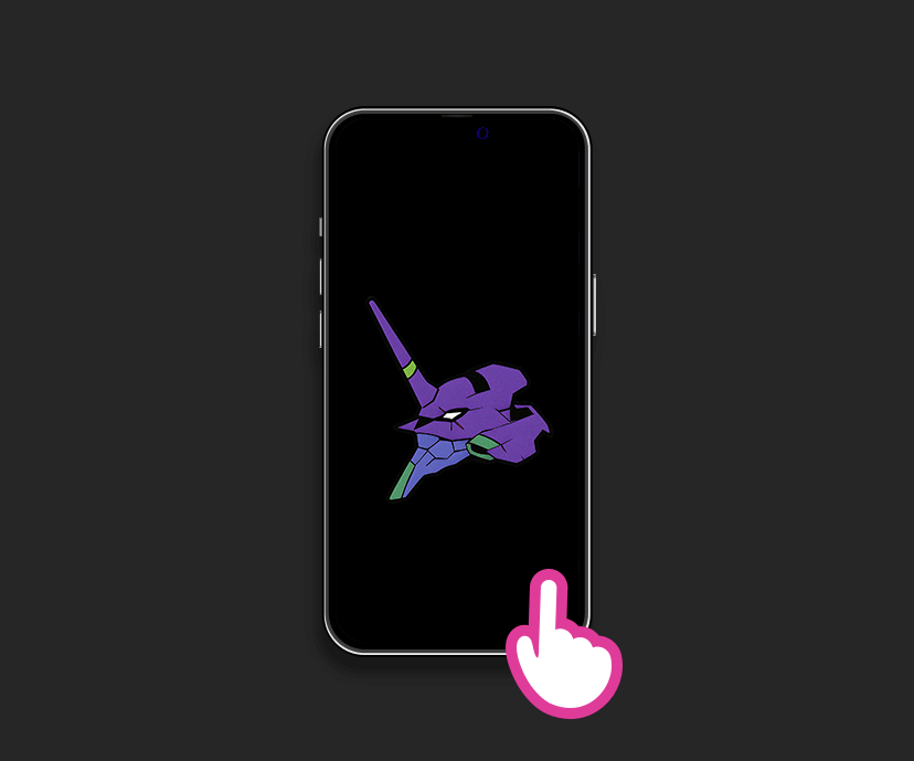 evangelion unit 01 head tap to switch wallpapers collection