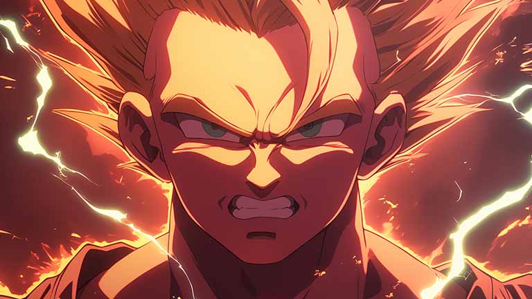 gohan angry super saiyan desktop wallpaper cover