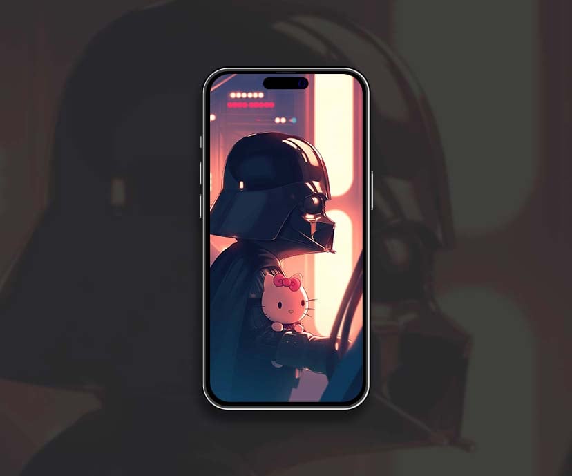 hello kitty & darth vader sci fi mashup wallpapers collection