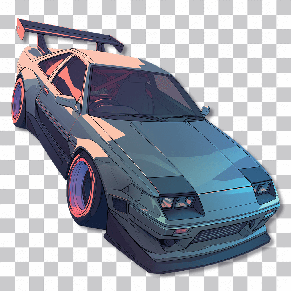 initial d ae86 drift sticker cover