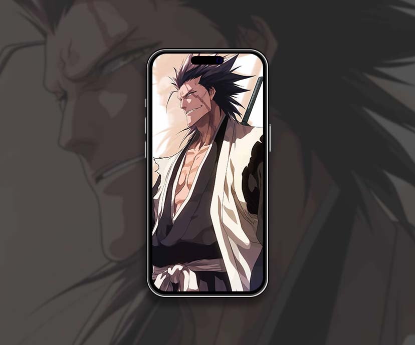 kenpachi zaraki bleach anime captain power wallpapers collection