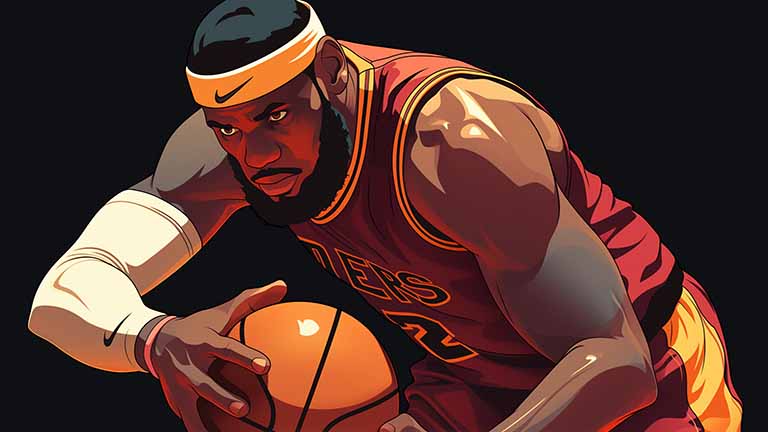 lebron james cleveland cavaliers desktop wallpaper cover