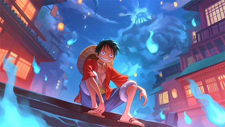 luffy cool style pc wallpaper cover