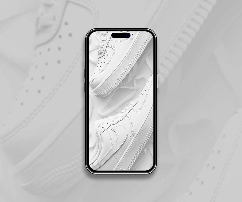 nike air force 1 x supreme minimal sneakers wallpapers collection