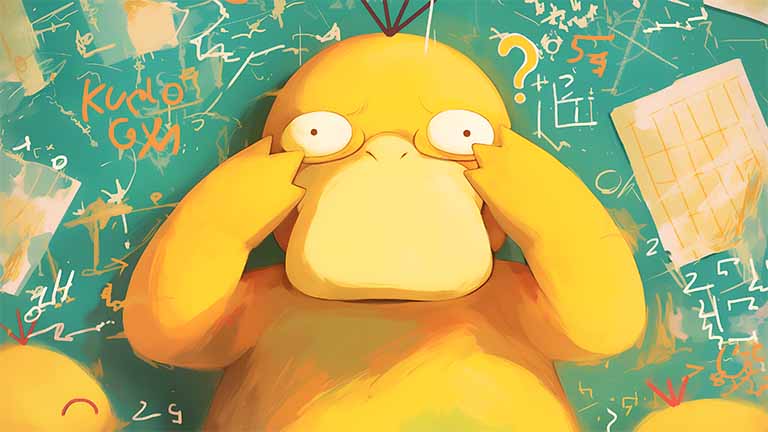 psyduck math confusion pc wallpaper cover