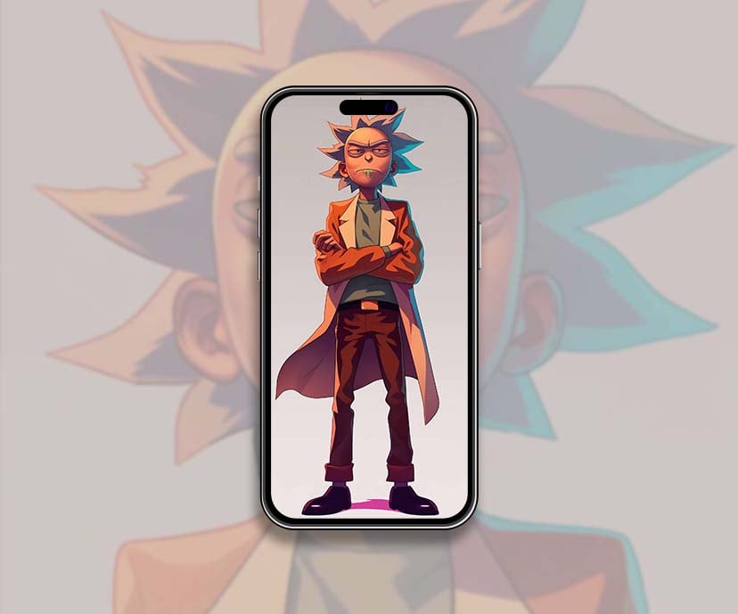 rick sanchez mighty cartoon wallpapers collection
