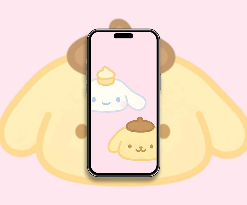 sanrio cinnamoroll and pompompurin wallpapers collection