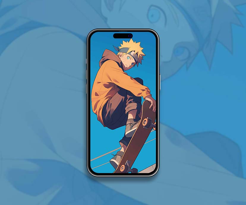 skater naruto hoodie style blue sky wallpapers collection
