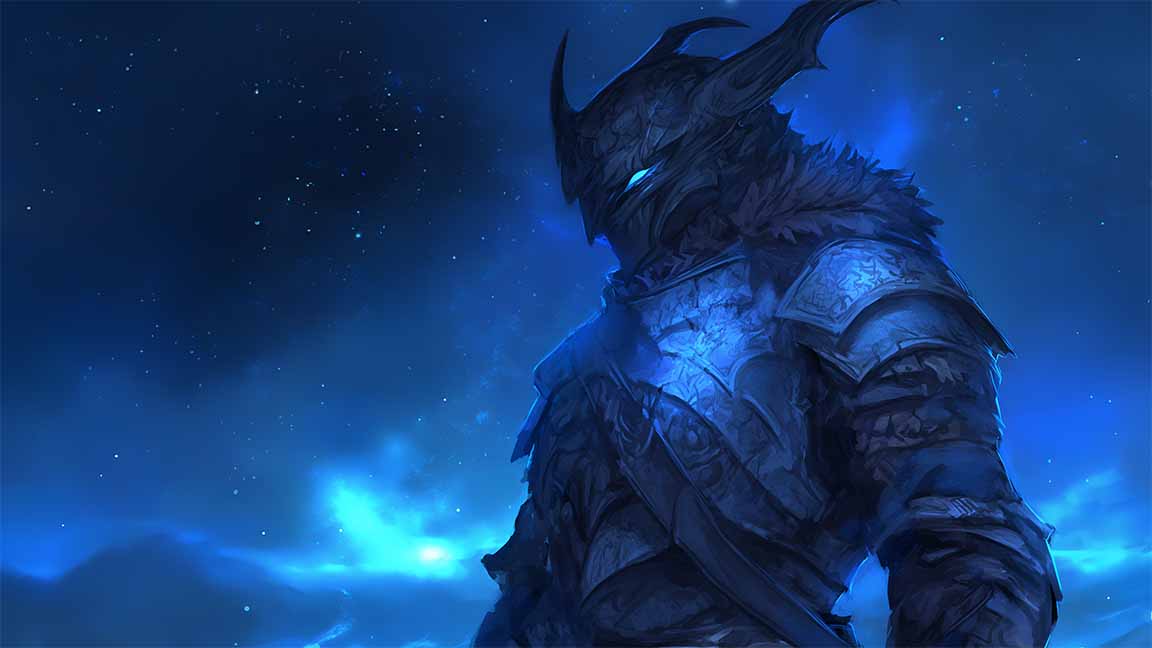 skyrim dragonborn warrior dark nordic armor desktop wallpaper cover