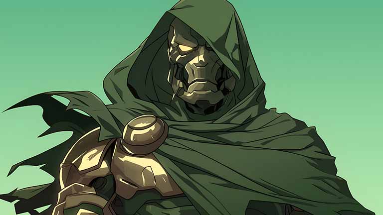marvel comics dr doom regal villain desktop wallpaper cover