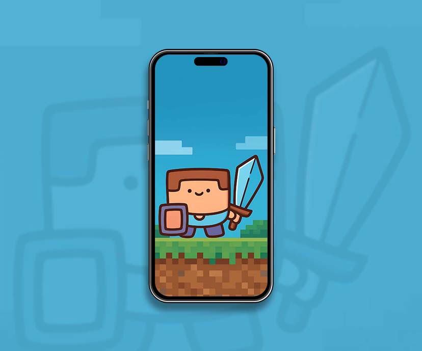 minecraft cute steve wallpapers collection