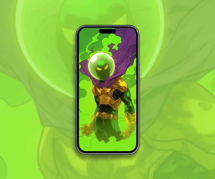 mysterio comics style smoke green effect wallpapers collection