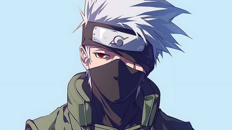 naruto kakashi hatake jounin prowess desktop wallpaper cover