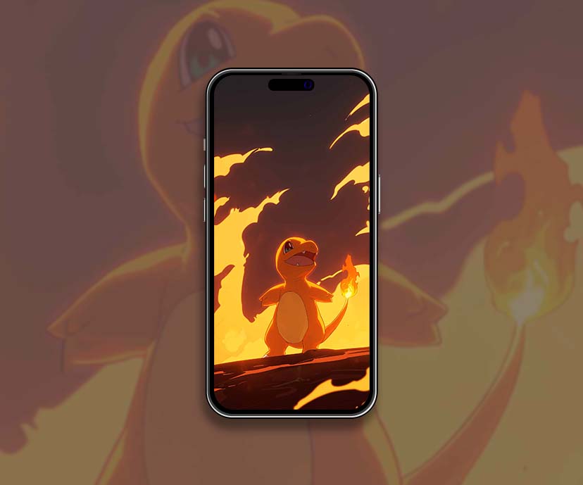pokemon charmander burning spirit wallpapers collection
