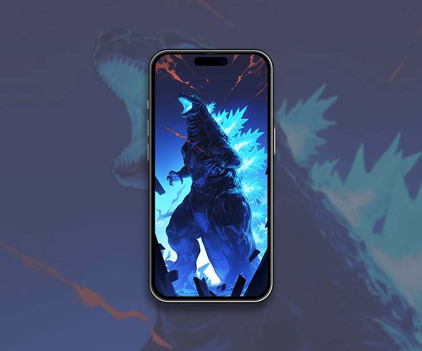 roaring godzilla destruction mode wallpapers collection