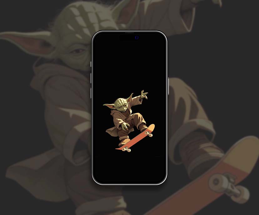 yoda kickflip skateboard wallpapers collection