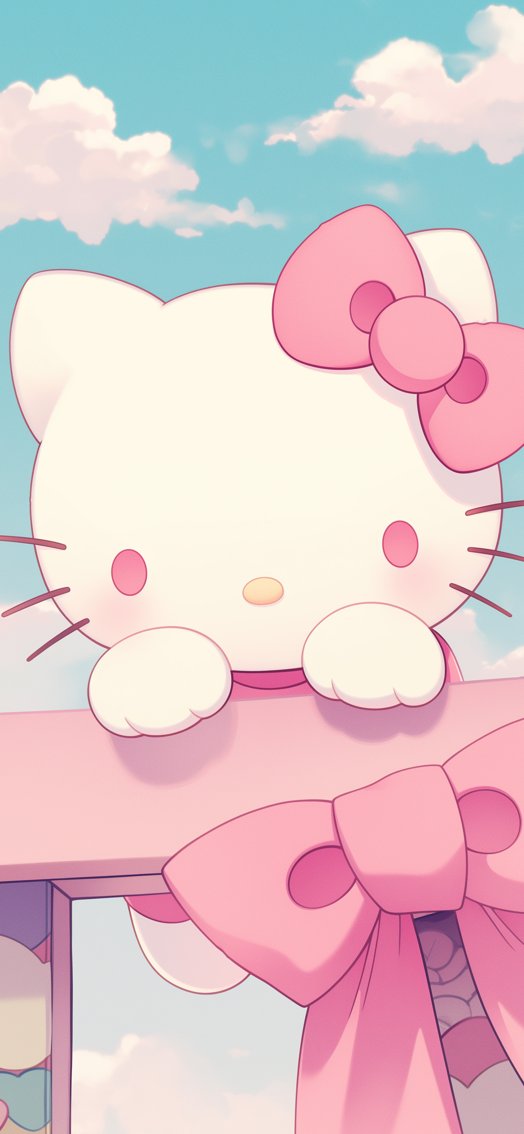 Hello Kitty Kawaii Pastel Cute Wallpapers - Sanrio Wallpapers HD, image size:2000x4329