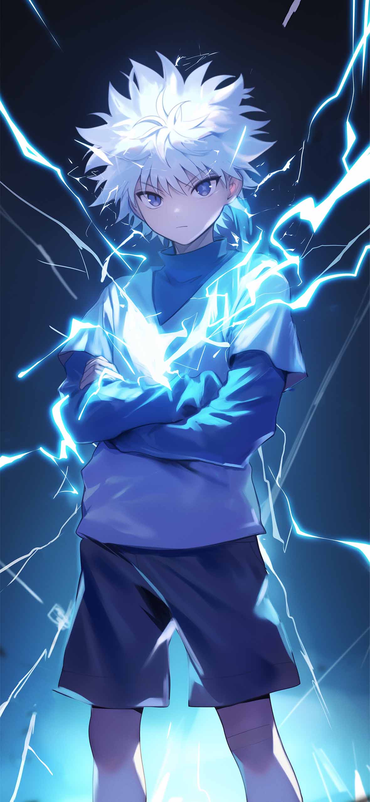 Stunning Killua Hunter x Hunter Anime Wallpapers - HD Wallpapers, image size:1180x2554