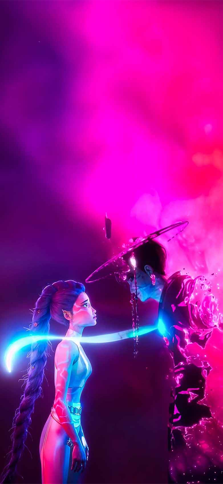 Kpop Neon Demon Hunters Rumi and Jinu Wallpapers iPhone HD — free download